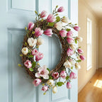 Artificial Magnolia Flower Branches Stem