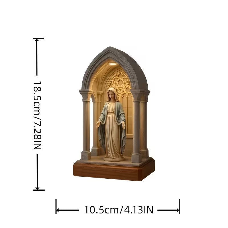 Traditional Religious Handmade Devotional Night Light